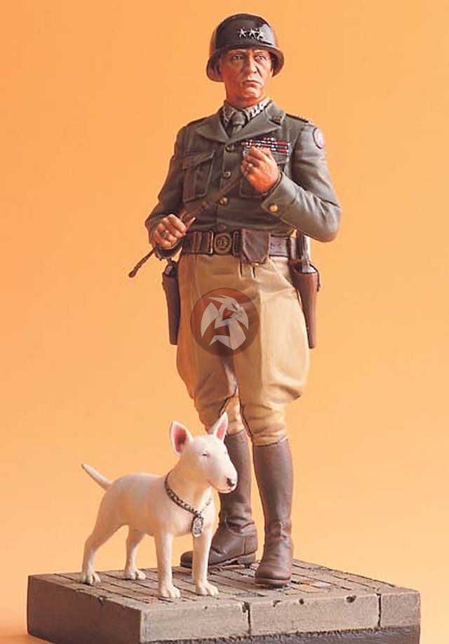 Legend 1/16 US General George S. Patton & his Dog 