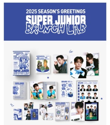 SUPER JUNIOR Official 2025 Season's Greetings official | eBay
