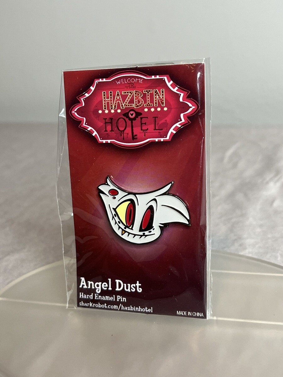 Hazbin Hotel Official Original Angel Dust Hard Enamel Pin Shark