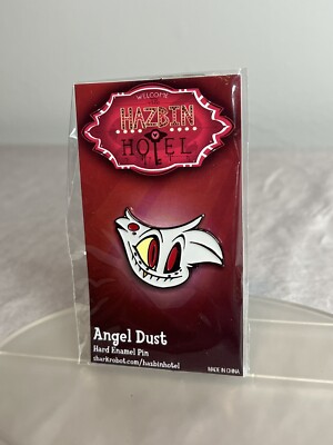 Hazbin Hotel Official Original Angel Dust Hard Enamel Pin Shark