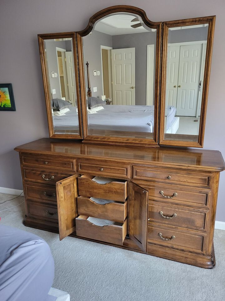 Vintage Ethan Allen 5 piece bedroom set | eBay