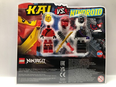 LEGO Ninjago Kai vs Nindroid 112113 Minifigure Blister Pack