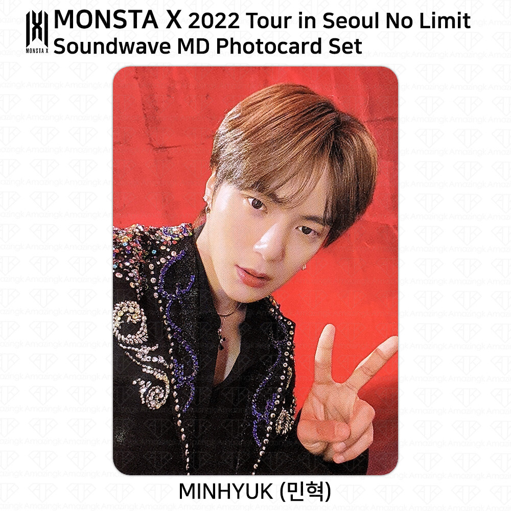 Monsta X 2022 Tour in Seoul No Limit Official MD Photocard KPOP K