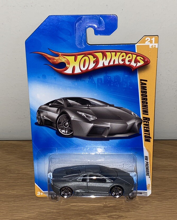HOT WHEELS 2009 GREY LAMBORGHINI REVENTÓN 'HW PREMIERE' #21/42 1