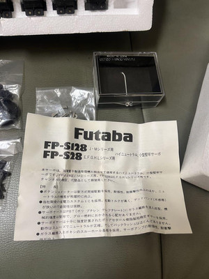Futaba FP-6MRK 6CH Radio Control Transmitter w/ 3 Servos S-128