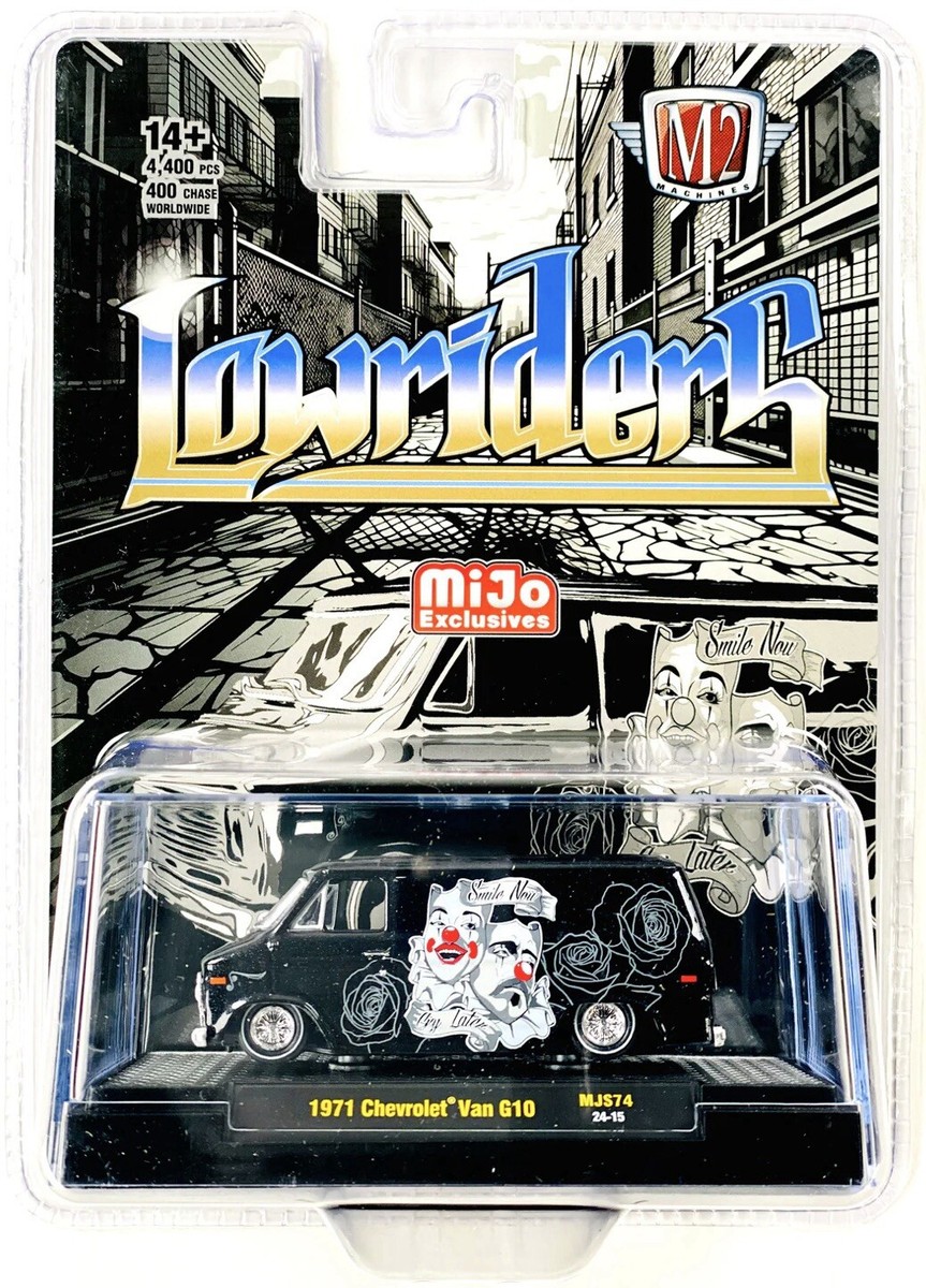 M2 MACHINES 1971 CHEVROLET VAN G10 LOWRIDERS HOBBY EXCLUSIVE 2024