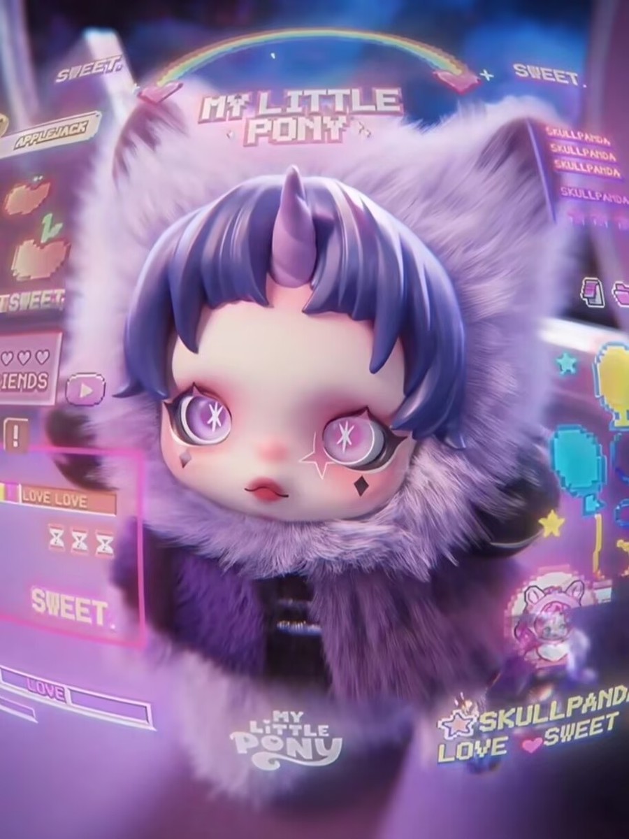 POP MART Skullpanda My Little Pony Series Authentic Blind Box