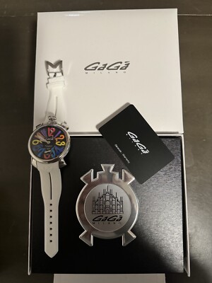 GAGA MILANO Men's Watch Manuale 48mm Chronograph | eBay