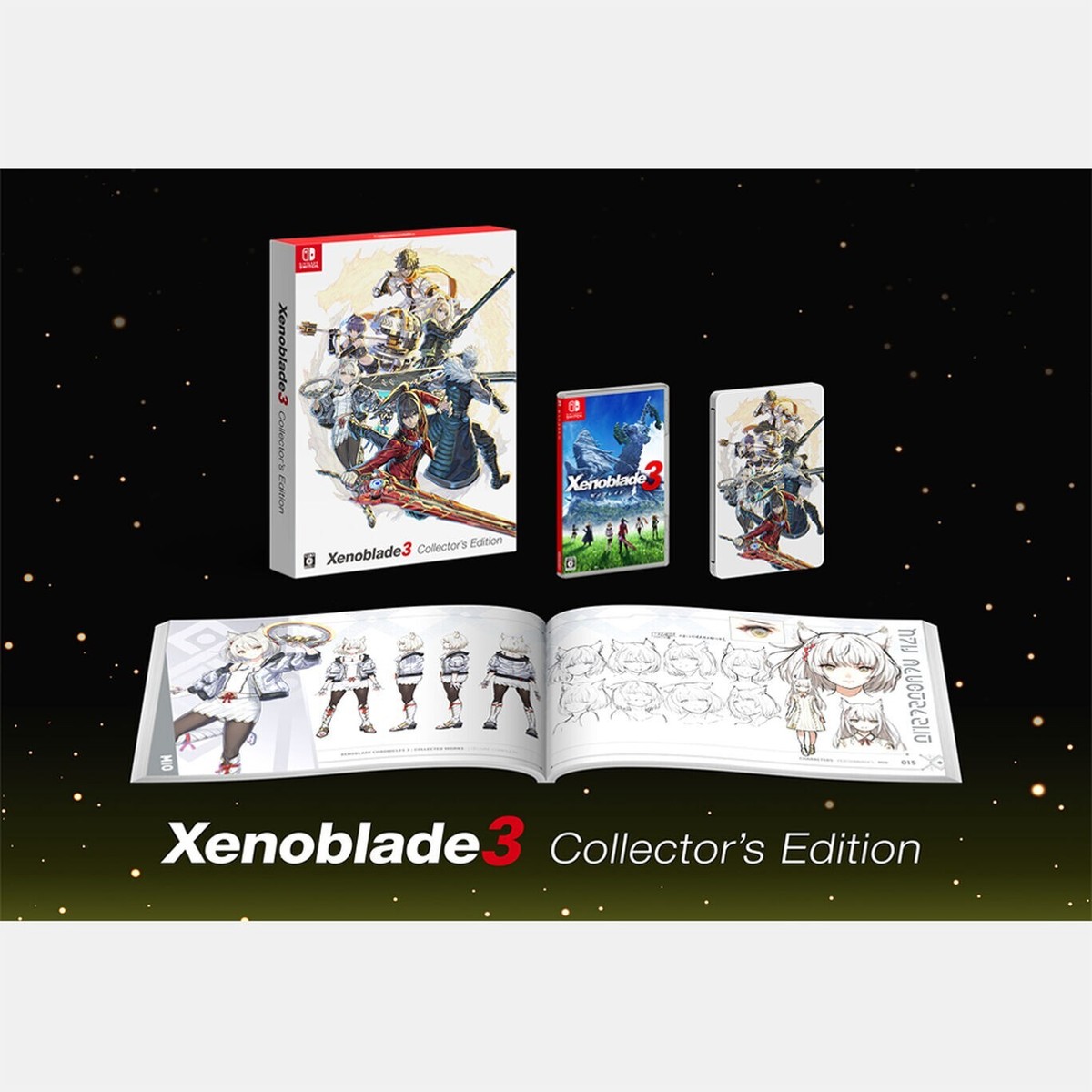 Nintendo Switch Xenoblade 3 Collector's Edition No Game Card Bonus