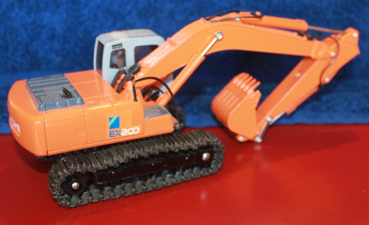 HITACHI SUPER EX-V EX200 EXCELLENT EXCAVATOR 1/40 SCALE | eBay