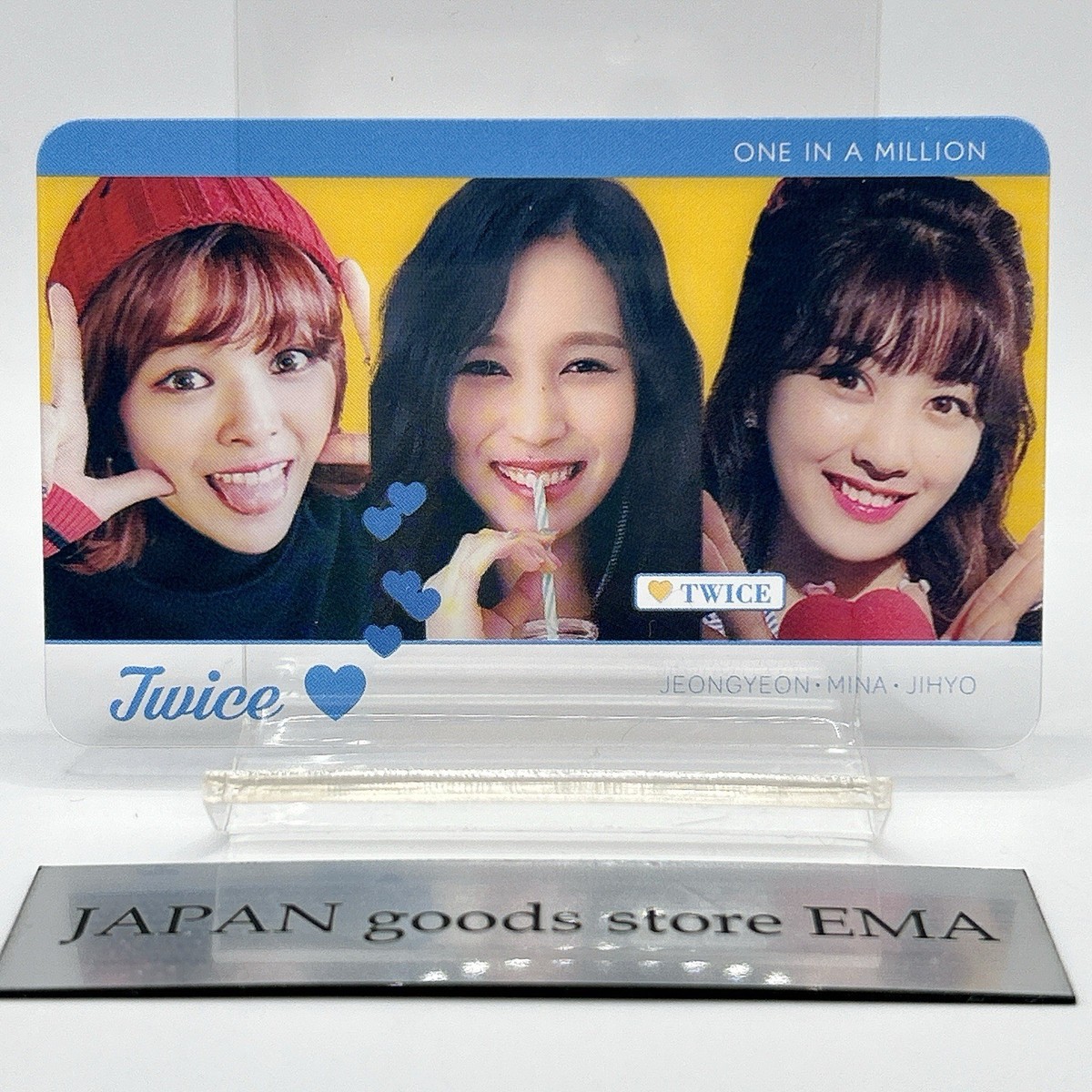 TWICE Ttrading Photo Clear Card Japan Limited Rare Cute Jeongyeon