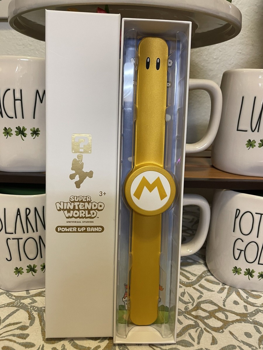 Universal Studios Super Nintendo World Mario Gold Power Up Band