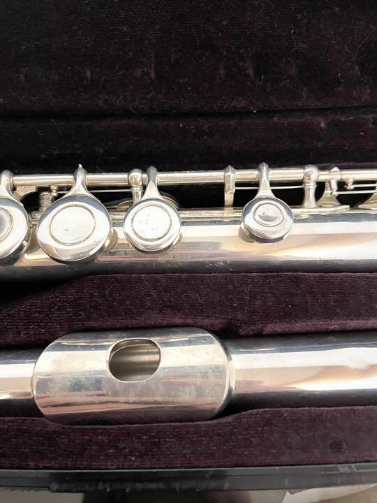Yamaha YFL-261S II Flute Silver Open Hole w/Case | eBay