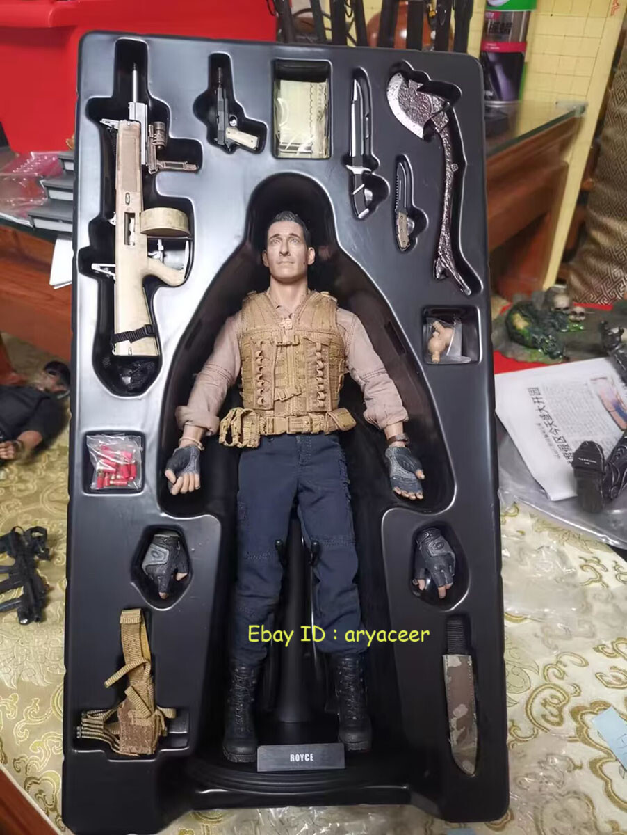 Hot Toys MMS131 Predators Royce 1/6 Action Figure In Stock | eBay