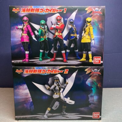 輸送箱未開封 SHODO SUPER 海賊戦隊ゴーカイジャー1 &2セット 輸送箱未