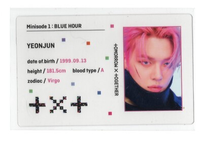 TXT トレカ ヨンジュン BLUEHOUR 未公開 YEONJUN 553 TXT トレカ
