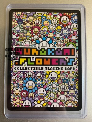 Takashi Murakami GEISAI #22 Flower Collectible Trading Card Opened