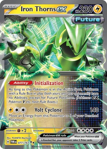 EX/NM Iron Thorns ex 081/066 SR Pokemon Cards Japanese | eBay