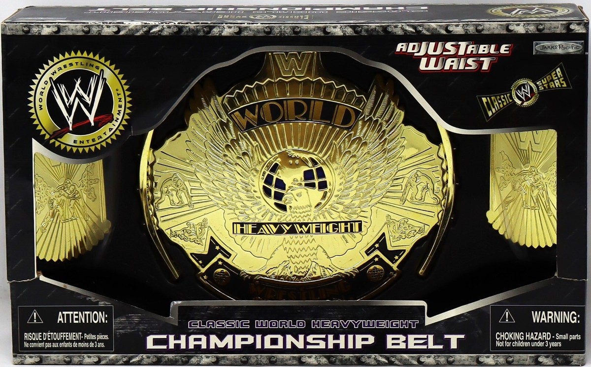WWE 2006 World Heavyweight Championship Title Belt Smack Down Toy