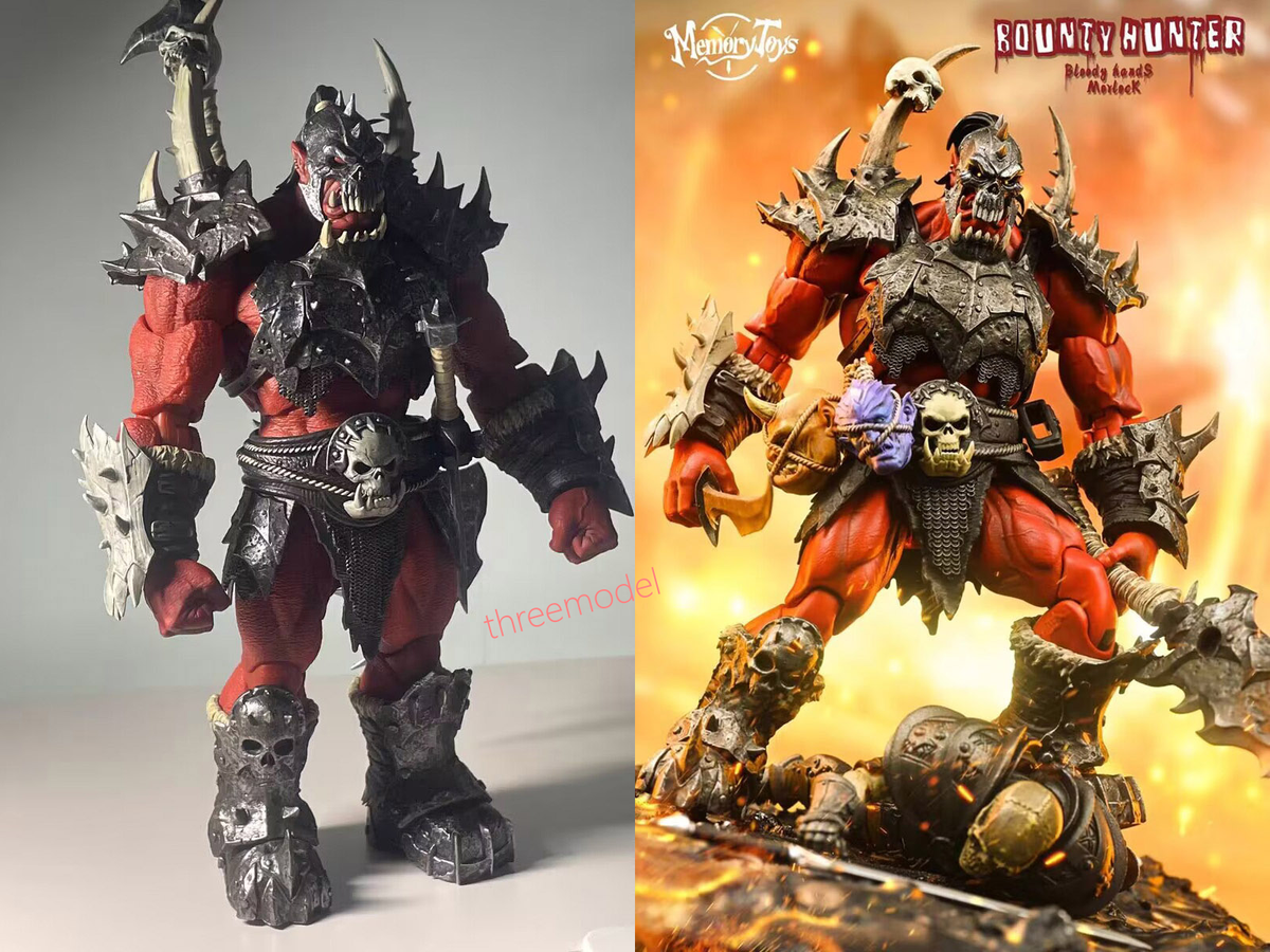 Memory Toys Bounty Hunter Bloody Hands Morlock 8'' Action Figure