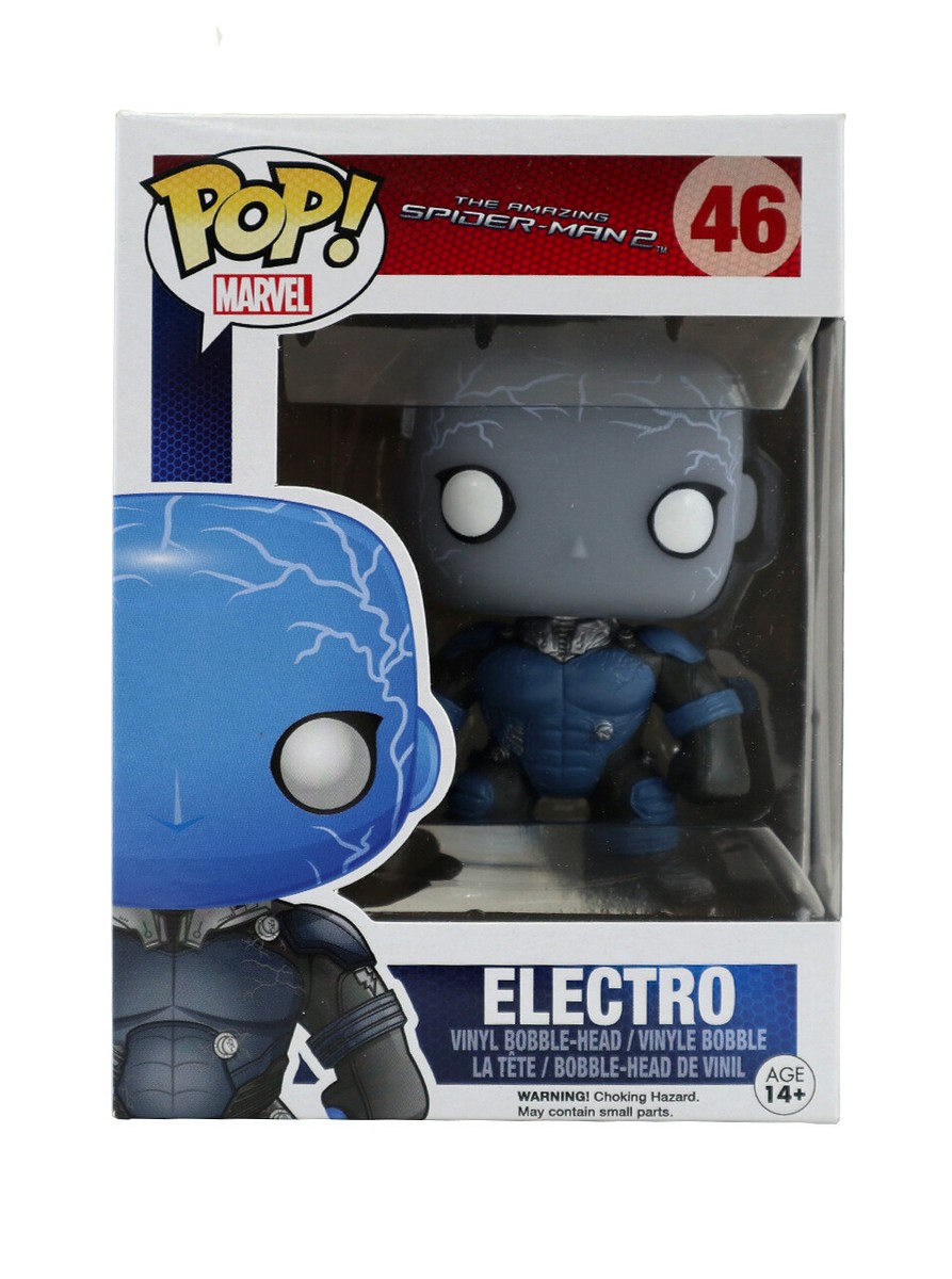 Funko Pop Electro Vinyl Figure #46 Amazing Spider-Man 2 Movie