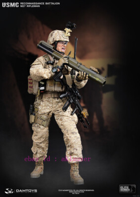 Damtoys Dam78014 1/6 Usmc Reconnaissance Battalion M27 Rifleman