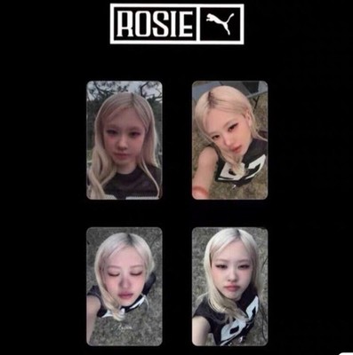 BLACKPINK ROSIE ROSÉ X PUMA LIMITED GIFT OFFICIAL PHOTOCARD BLINK