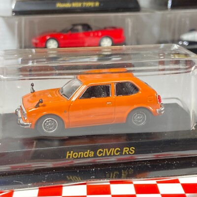 Kyosho 1/64 Honda Civic NSX Integra CR-X RA272 Diecast model car