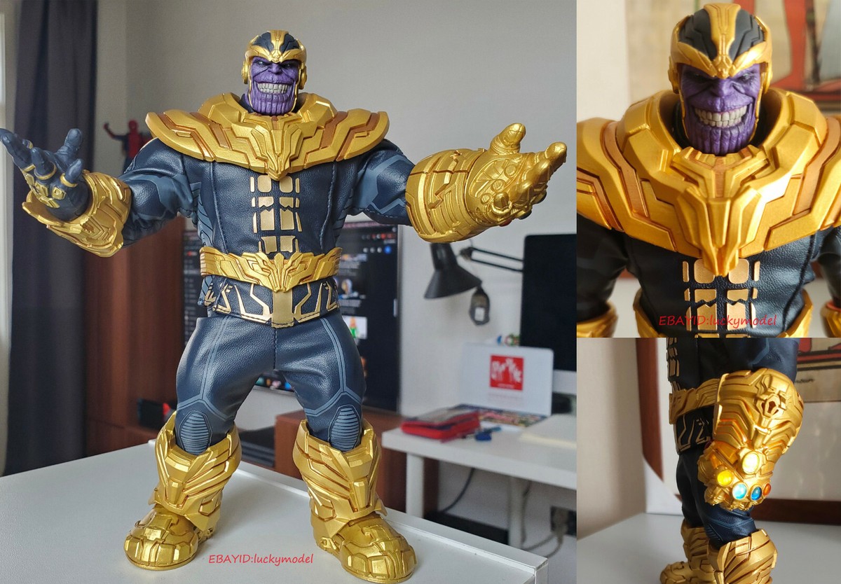 MEZCO The Avengers Thanos Comic Version Action Figure In Stock NEW