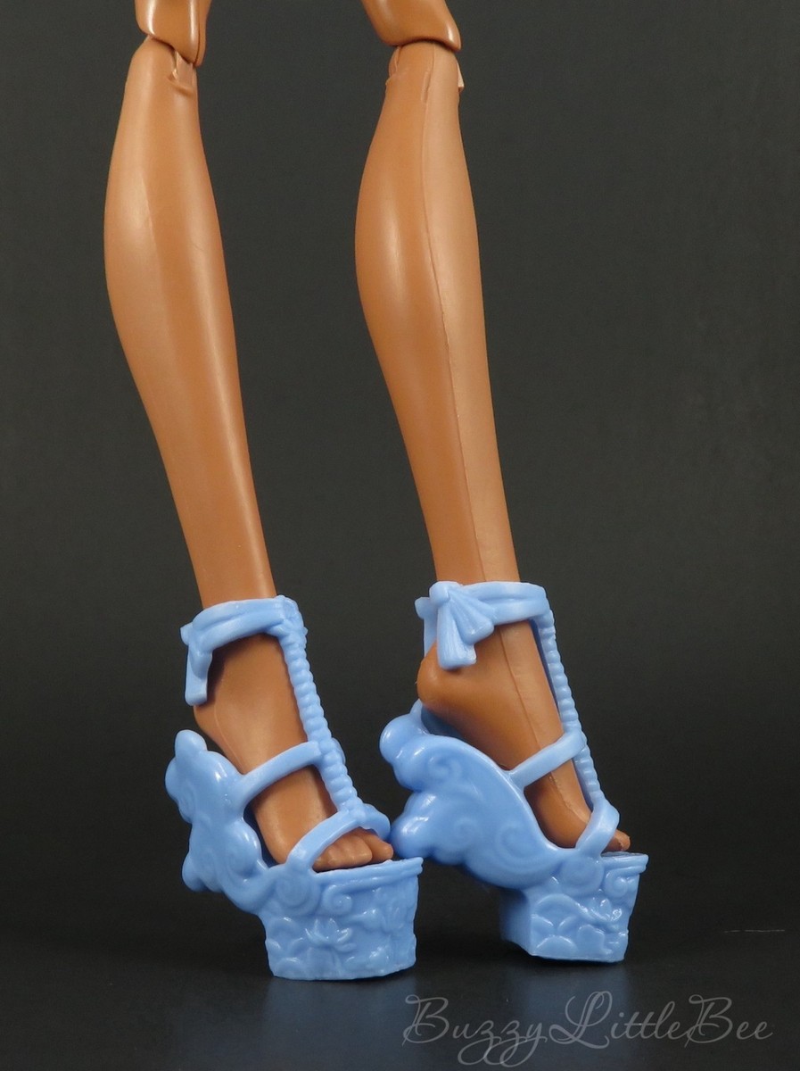 Jinafire Long Gore-geous Oasis Blue Ocean Waves Shoes Monster High