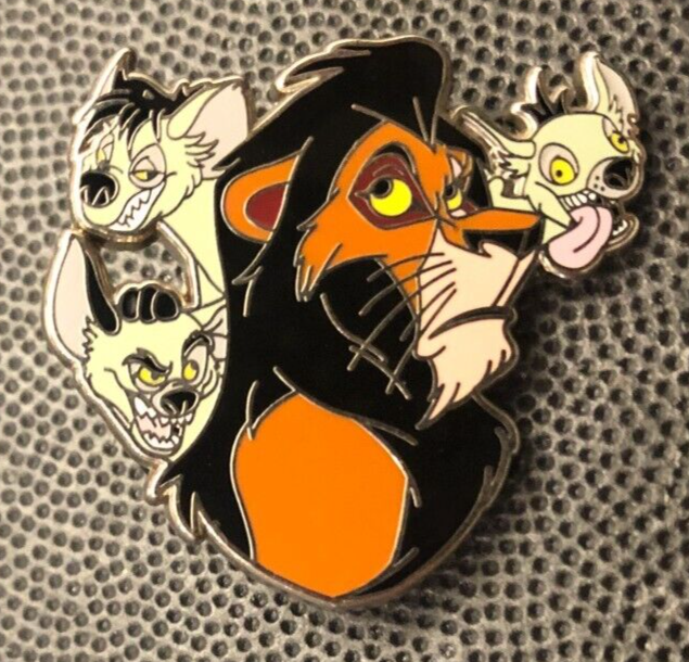 Disney pin 78567 Scar Shenzi Banzai Ed Lion King Villains villain
