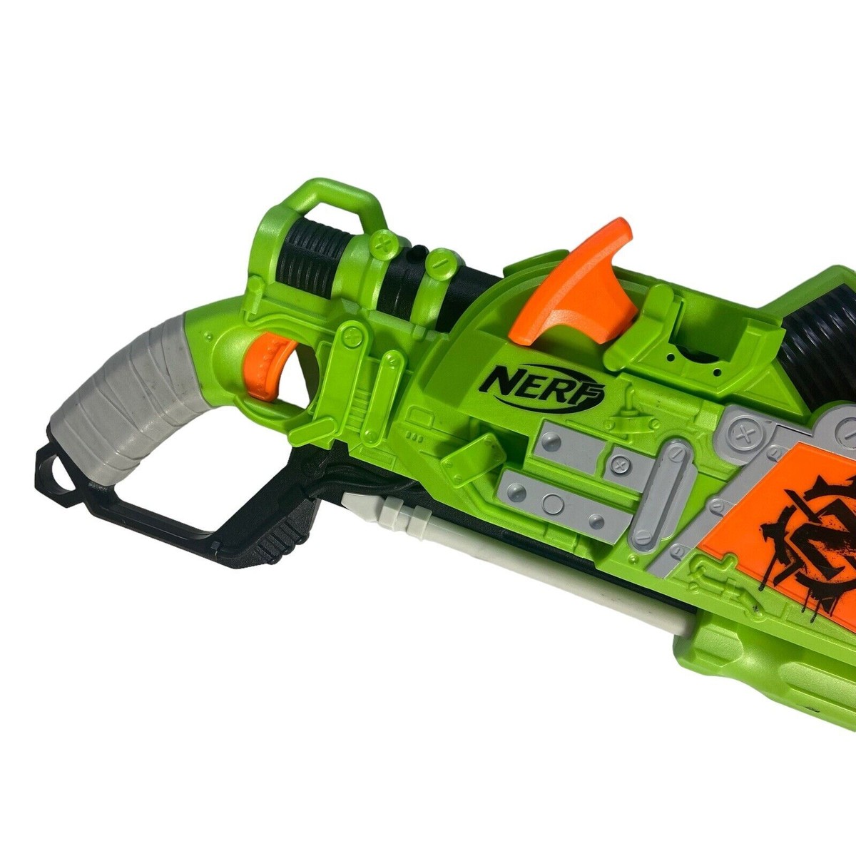 Nerf ZOMBIE N-Strike Brainsaw Chainsaw Shotgun Blaster **Missing