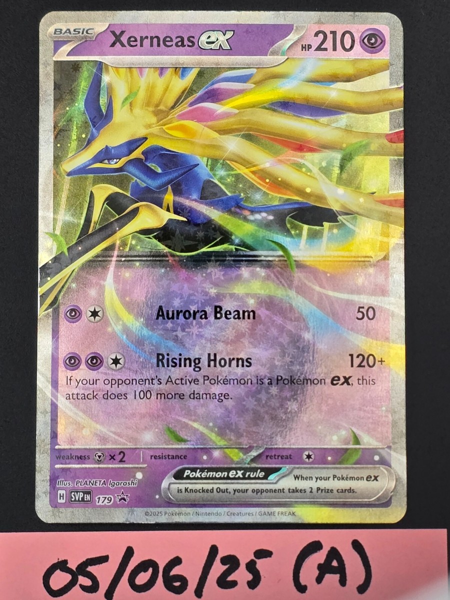 Xerneas ex - 179 - Scarlet & Violet Promo - Pokemon TCG - NM