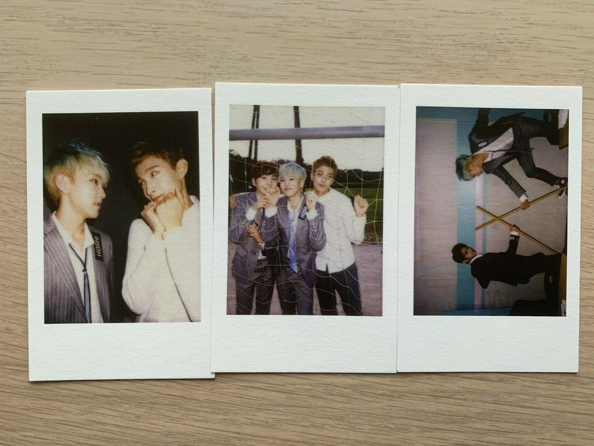 SEVENTEEN 2016 Boys Wish Encore Concert Photocard Set B C & D