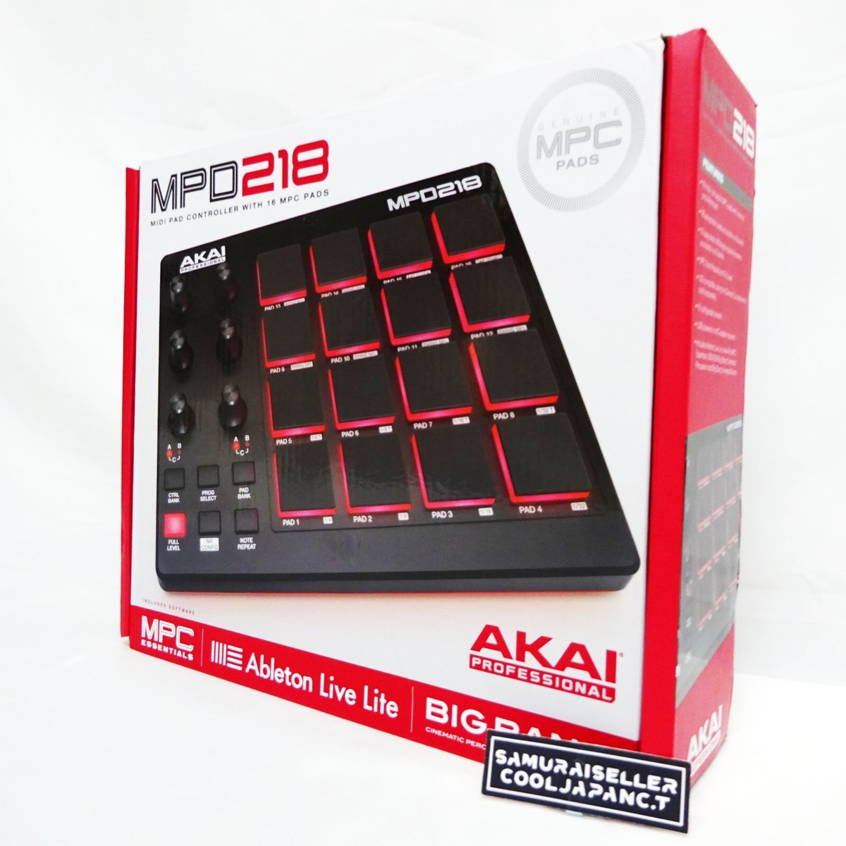 Akai Professional USB MIDI controller 16 Pad sound source software