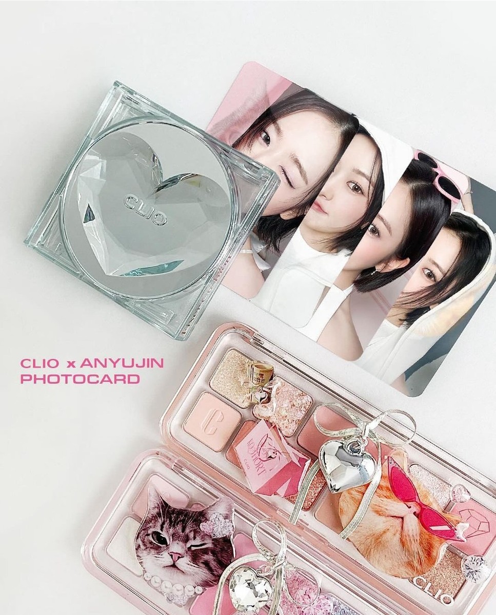 IVE - AN YUJIN X CLIO PHOTOCARD SET A B NEW 27 - 29/5/2024