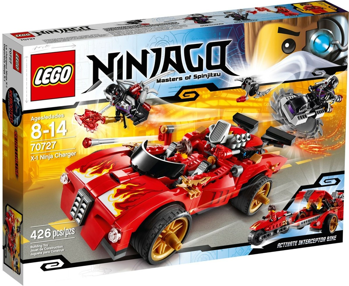 LEGO 70727 X-1 Ninja Charger Ninjago Masters of Spinjitzu New
