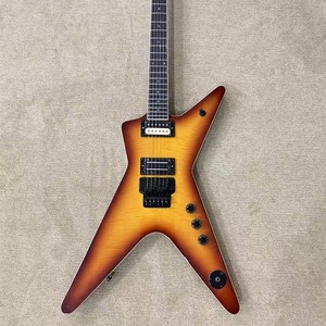 Dean ML79 Dimebag Darrell Trans Brazilia Electric Guitar Flame