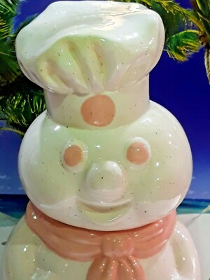 Pink Pillsbury Dough Boy Giggling Cookie Jar | eBay