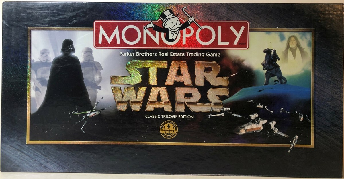 Monopoly Star Wars Classic Trilogy Edition 1997 - Complete | eBay