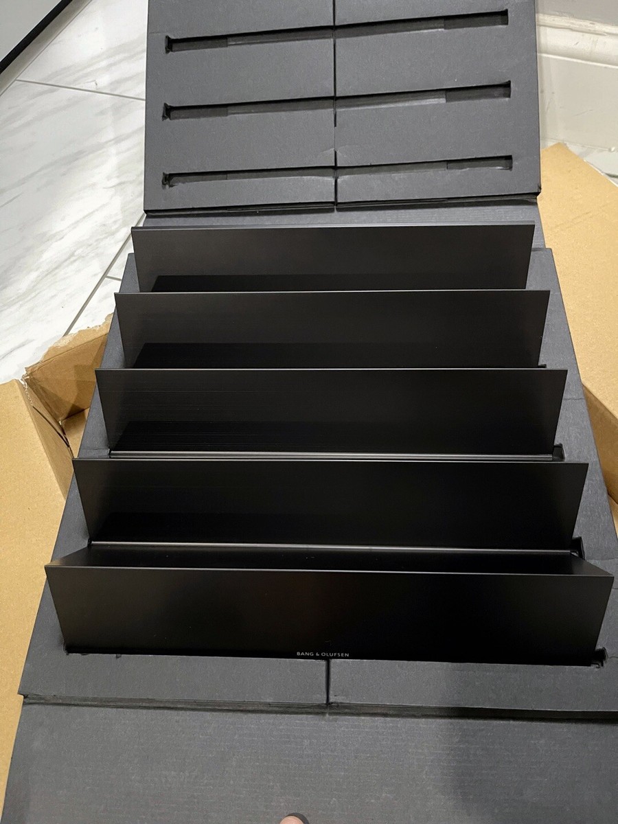 Bang & Olufsen B&O A4 CD Storage Rack WAVE in Anodized BLACK | eBay