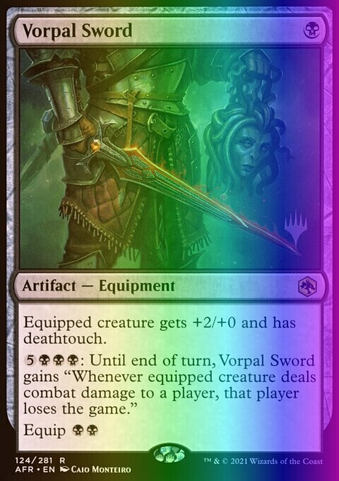 MTG Vorpal Sword (124p/241) Adventures in the Forgotten Realms