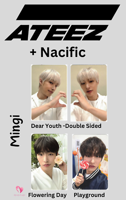 Ateez Mingi Nacific Flowering Day, Dear Youth, Playground Original