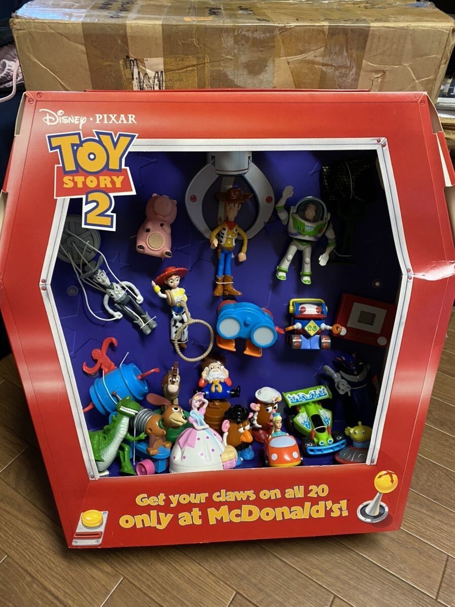 Toy Story 2 McDonald's Happy Meal Display 20 Toys Complete Set