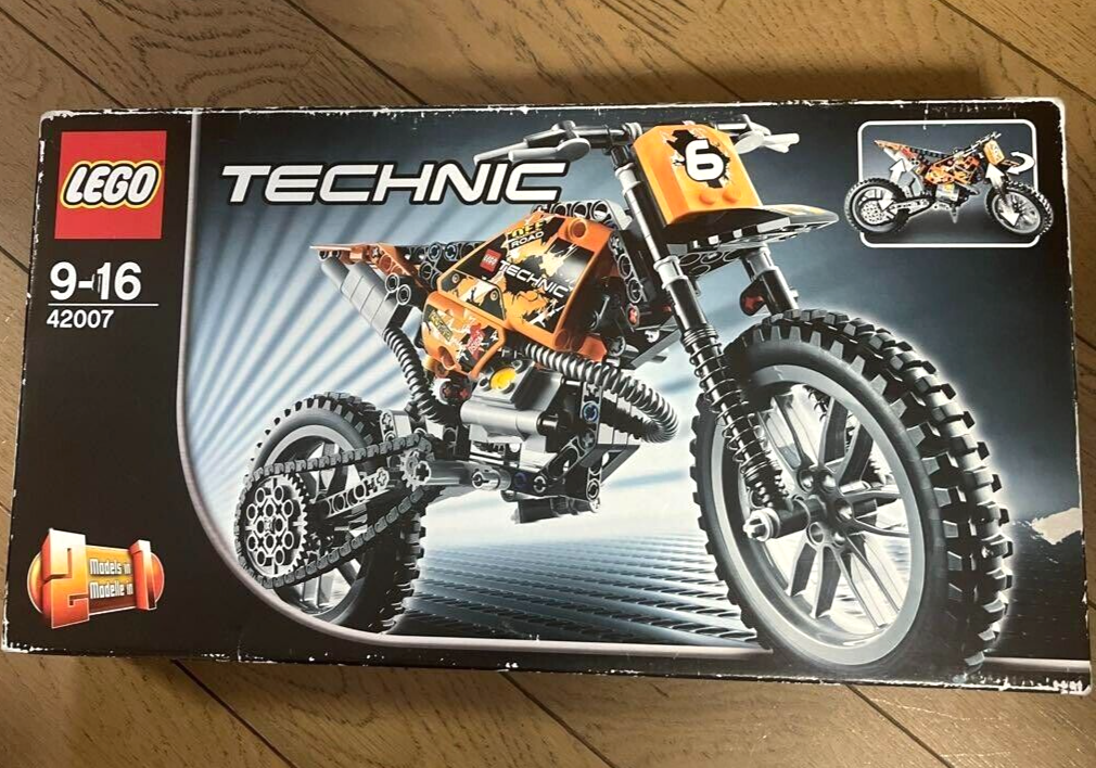 LEGO TECHNIC Moto Cross Bike 42007 Japan | eBay