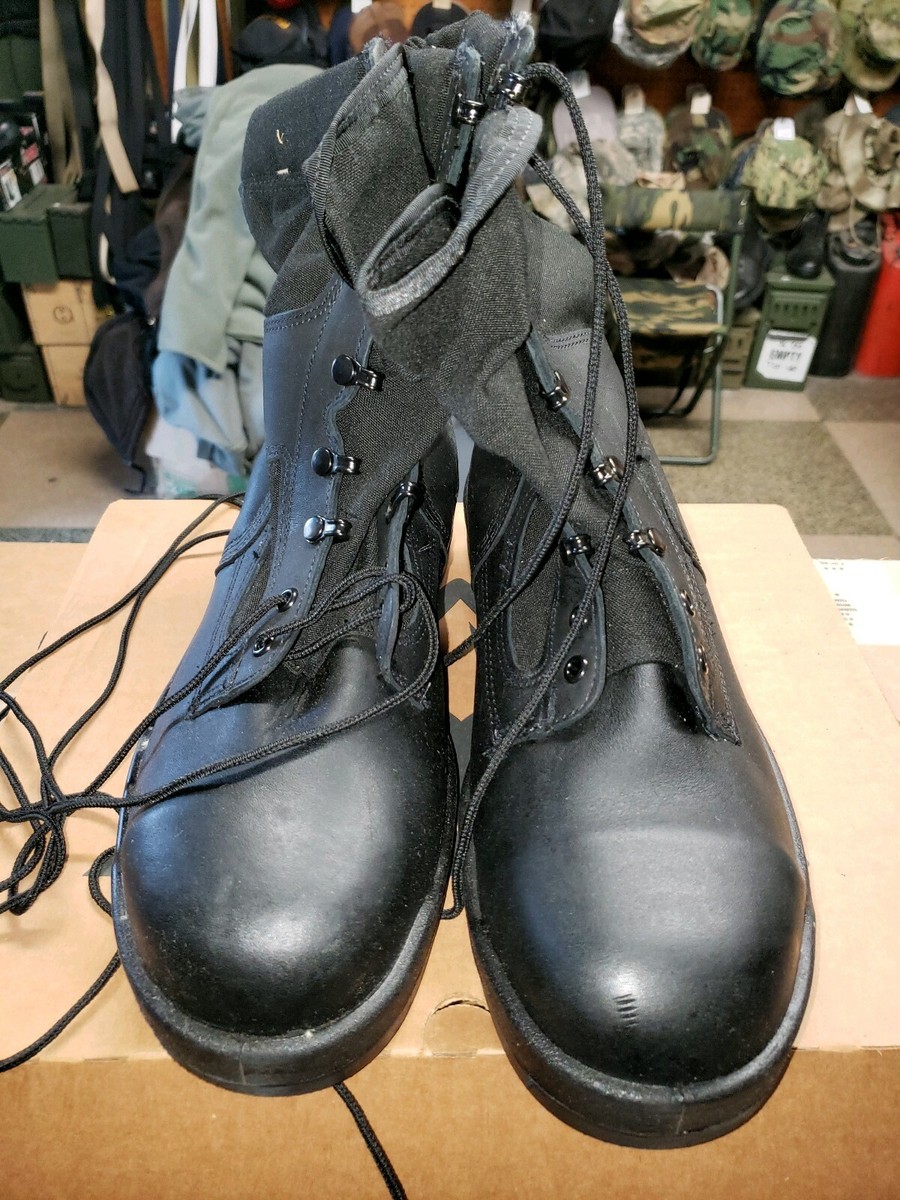 Wellco Navy Flight Deck Safety Boots | eBay