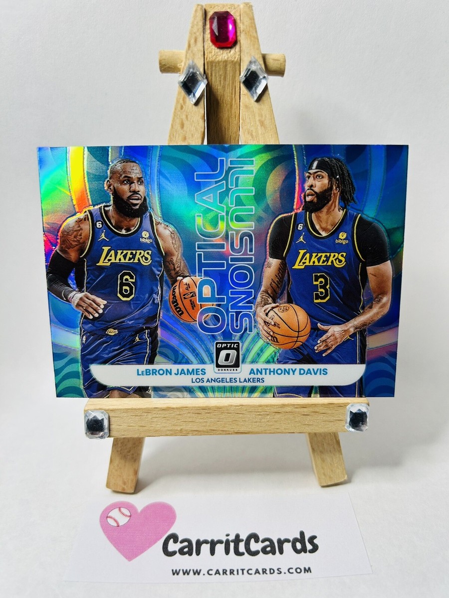 LEBRON JAMES & ANTHONY DAVIS 2022-23 Donruss Optic Optical