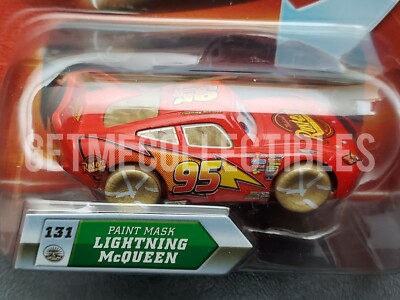 DISNEY PIXAR CARS CHASE PAINT MASK LIGHTNING MCQUEEN EYES CHANGE