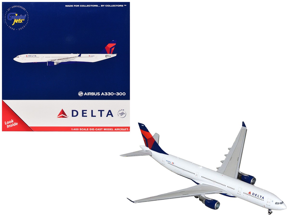 航空機・ヘリコプター Gemini Airbus A330-300 Delta Airlines Airbus