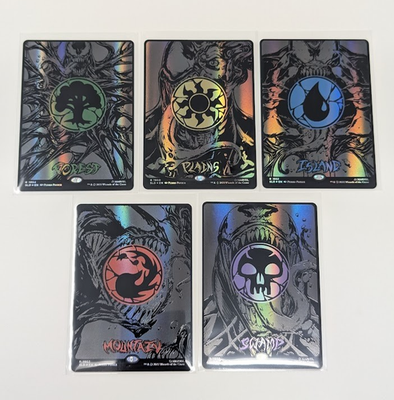MTG Secret Lair x Marvel Spider-Man Mana Symbiote Raised Foil, 1
